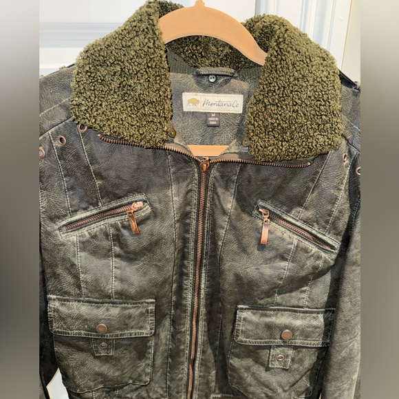 Montana Co. Medium Faux Leather NWOT - Picture 2 of 8